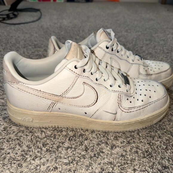 Nike Other - Nike Air Force 1 Low Dirty Triple White SWOOSH Size 10.5